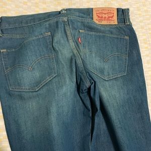 LEVIS 511– rinsed blue slim👖 size 34//32
